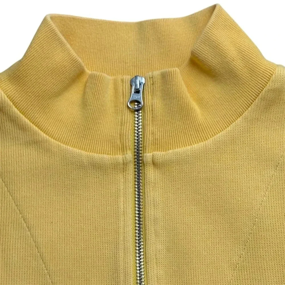 Pendleton Women's Medium Yellow Mock Neck Pullove… - image 3